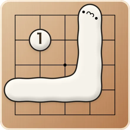 白1で、黒8つがまとめて取られました。