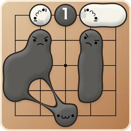 黒1で、白6つをまとめて取れます。